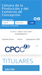 Mobile Screenshot of cpcc.cl